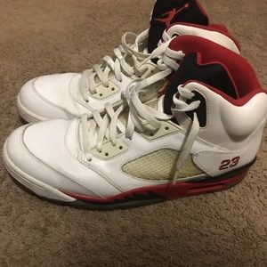 Jordan Fire Red 5